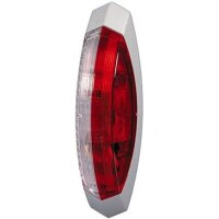Umrissleuchte seitlicher Anbau 24 V C5W Halogen klar/rot...