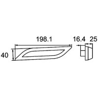 Nebelschlussleuchte hinten rechts LED HELLA 2NE 013 343-101
