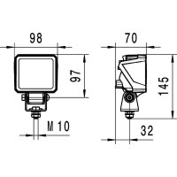 Rückfahrleuchte Aufbau LED HELLA 2ZR 996 479-511