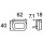 Positionsleuchte vorne LED HELLA 2PF 013 323-231