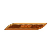 Seitenmarkierungsleuchte links LED HELLA 2PS 013 306-091