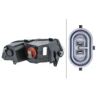Nebelscheinwerfer links FF HELLA für VW POLO V (6R1/...