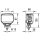 Arbeitsscheinwerfer LED HELLA Power Beam 1800 1850lm Nahfeldausleuchtung