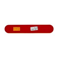 Rückstrahler orange oval HELLA Anbau geklebt für waagerechte Befestigung