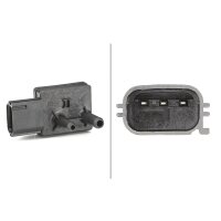 Sensor Abgasdruck HELLA für FORD TRANSIT Pritsche/Fahrgestell