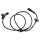 Wheel Speed Sensor rear axle left METZGER suitable for e.g. VW GOLF