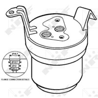 Trockner Klimaanlage Anti-Feuchtigkeit NRF passend für u.a. BMW 3er