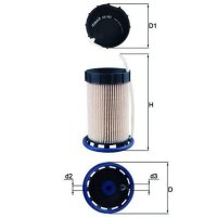 Kraftstofffilter Filtereinsatz MAHLE für AUDI A3...