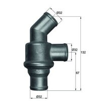 Thermostat Kühlmittel Öffnungstemperatur 80...