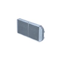 Heat exchanger interior heating 260 mm - 140 mm NRF for e.g. LAND ROVER