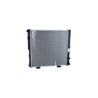 Kühler Motor Kühlrippen gelötet 492 - 485 mm Alu NRF für u.a. MERCEDES-BENZ 124