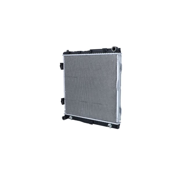 Kühler Motor Kühlrippen gelötet 492 - 485 mm Alu NRF für u.a. MERCEDES-BENZ 124