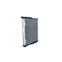 Kühler Motor Kühlrippen gelötet 492 - 485 mm Alu NRF für u.a. MERCEDES-BENZ 124