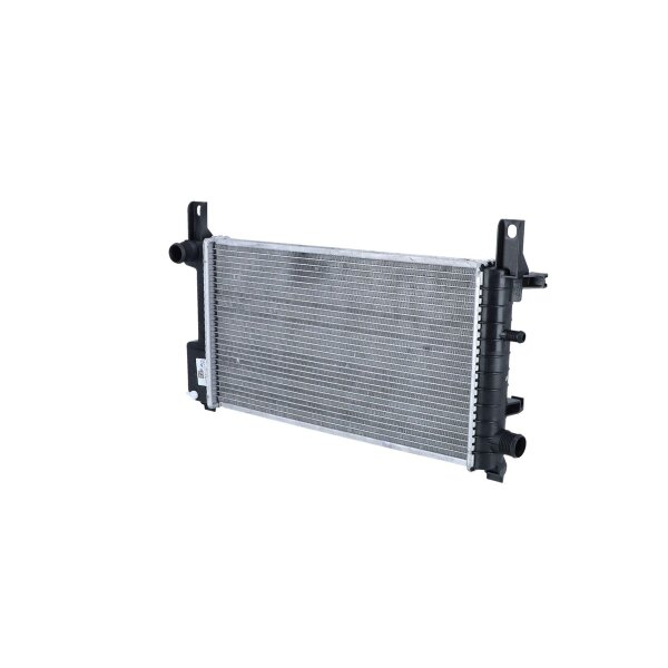 Kühler Motorkühlung Kühlrippen gelötet 499 - 298 mm Alu NRF für FORD FIESTA