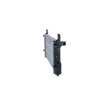 Kühler Motorkühlung Kühlrippen gelötet 499 - 298 mm Alu NRF für FORD FIESTA