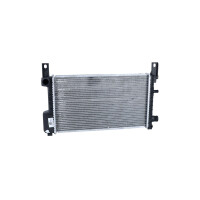 Kühler Motorkühlung Kühlrippen gelötet 499 - 298 mm Alu NRF für FORD FIESTA