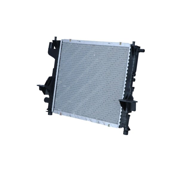 Radiator engine cooling 430 - 386 mm alu NRF for e.g. RENAULT TWINGO