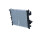 Radiator engine cooling 430 - 386 mm alu NRF for e.g. RENAULT TWINGO