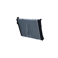 Radiator engine cooling cooling fins brazed 565 - 502 mm alu NRF for JEEP GRAND