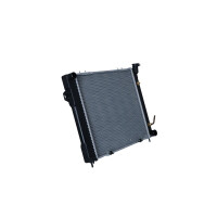 Radiator engine cooling cooling fins brazed 565 - 502 mm alu NRF for JEEP GRAND