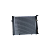 Radiator engine cooling cooling fins brazed 565 - 502 mm alu NRF for JEEP GRAND