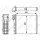 Wärmetauscher Innenraumheizung 254 mm - 225 mm NRF für u.a. RENAULT ESPACE