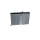 Kühler Motor Kühlrippen 563 - 380 mm Alu NRF für u.a. PEUGEOT 206