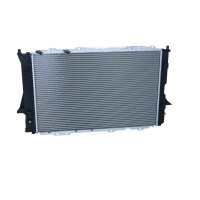 Kühler Motorkühlung Kühlrippen gelötet 632 - 412 mm Alu NRF für u.a. AUDI A6