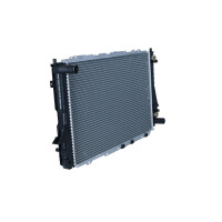 Kühler Motorkühlung Kühlrippen gelötet 632 - 412 mm Alu NRF für u.a. AUDI A6