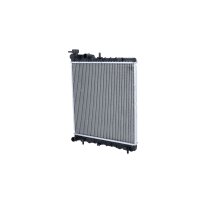 Radiator engine cooling 412 - 396 mm alu NRF for HYUNDAI...