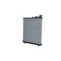 Radiator engine cooling 412 - 396 mm alu NRF for HYUNDAI ATOS