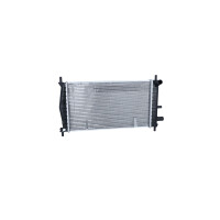 Kühler Motorkühlung Kühlrippen gelötet 501 - 286 mm Alu NRF für u.a. FORD FIESTA