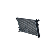 Kühler Motor Kühlrippen 525 - 378 mm Alu NRF für u.a. FORD FIESTA