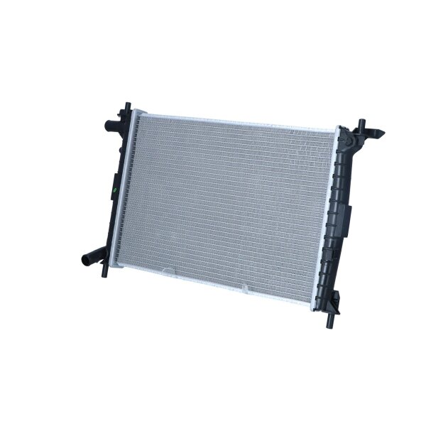 Kühler Motorkühlung Kühlrippen gelötet 500 - 338 mm Alu NRF für u.a. FORD FIESTA