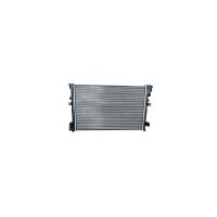 Radiator Engine cooling fins 670 - 470 mm aluminium NRF for e.g. PEUGEOT EXPERT