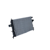 Kühler Motorkühlung Kühlrippen gelötet 600 - 366 mm Alu NRF für u.a. OPEL ASTRA