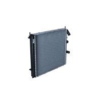 Kühler Motor Kühlrippen gelötet 475 - 440 mm Alu NRF für u.a. RENAULT KANGOO