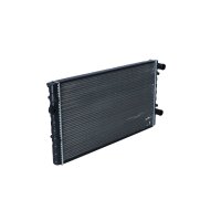 Radiator engine cooling 630 - 377 mm alu NRF for e.g. VW POLO