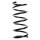 Suspension Spring Front Axle Coil spring with constant wire diameter SPIDAN