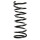 Suspension spring rear axle coil spring Ø168mm SPIDAN for MERCEDES and others