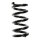 Suspension Spring Front Axle Coil spring with constant wire diameter SPIDAN