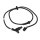 Wheel Speed Sensor rear axle right METZGER suitable for e.g. VW GOLF