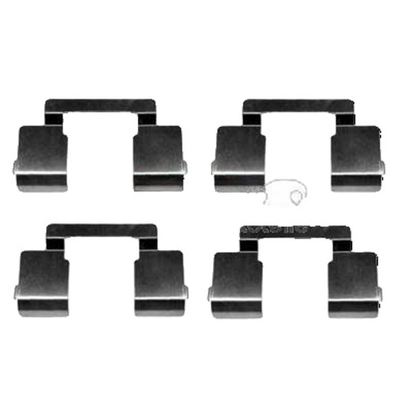 Zubehörsatz Scheibenbremsbelag METZGER passend für u.a. RENAULT LAGUNA