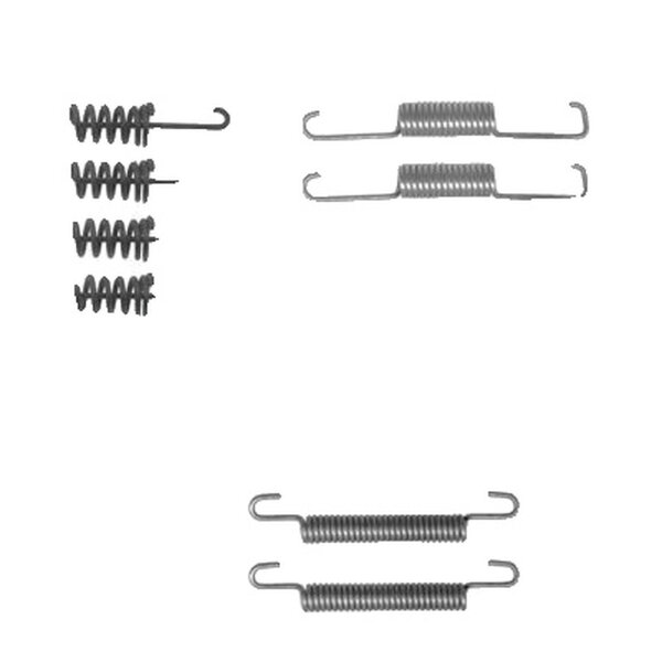 Accessory Set Parking Brake Shoes METZGER for MERCEDES-BENZ SPRINTER and others