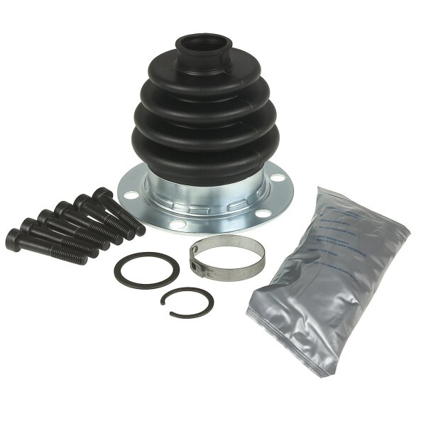 Bellow Kit Drive Shaft Rubber/Metal Ø21mm Joint Disc +grease SPIDAN for VW 411