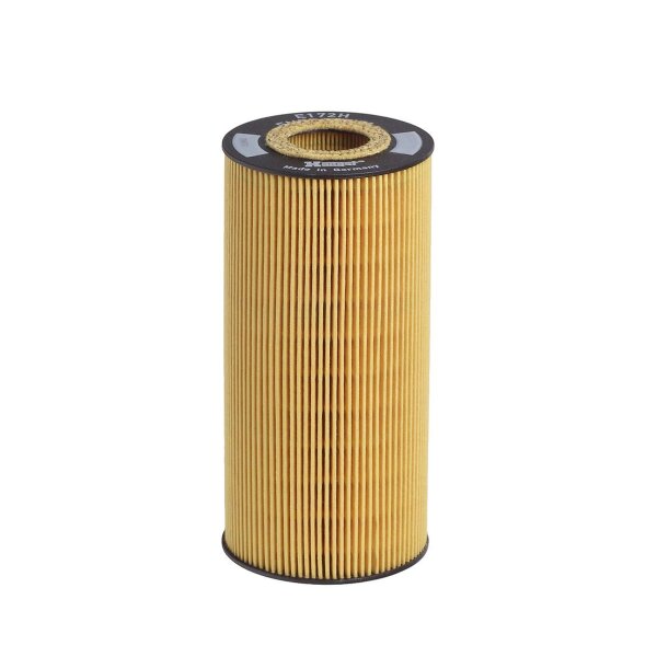 Oil filter insert Ø37mm Ø83mm HENGST FILTER for e.g. MAN TGM I