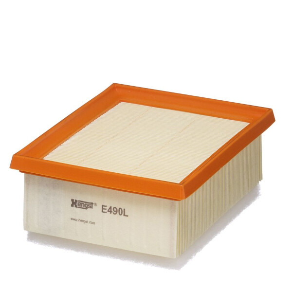 Air filter insert 208-168mm HENGST FILTER suitable for e.g. CITROËN BERLINGO