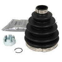 Faltenbalgsatz Antriebswelle TPE Ø 25mm mit Fett...