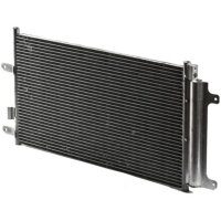 Condenser air conditioning with dryer tubes parallel...