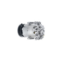 Klimakompressor 12 V Ø 110 mm MAHLE passend für u.a. FORD FIESTA